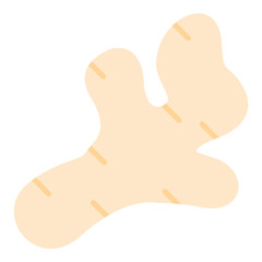 Ginger Flat Multicolor Icon