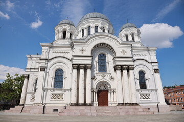 Fototapeta na wymiar Church of St. Michael the Archangel, Kaunas 007