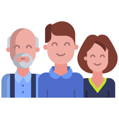 Fototapeta premium Family icon