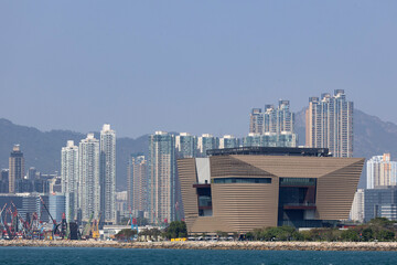 2023 Feb 22,Hong Kong.The Hong Kong Palace Museum is a public museum in the West Kowloon Cultural...