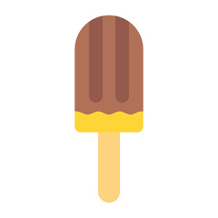 Popsicle Flat Multicolor Icon