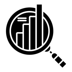 Data Analysis Glyph Icon