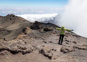 The Visible Effects of Climate Change above the Clouds