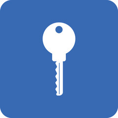 Symbol lock and unlock. key icon vector.