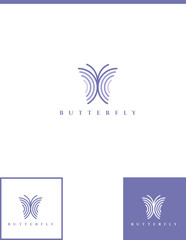 Fototapeta na wymiar butter fly element design
