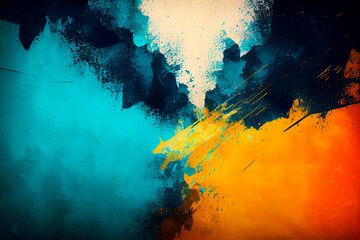 Seamless texture of an abstract background with the image of chaos in various colors. Conceptual wallpaper. Grunge and vintage style. Can be used as a background or wallpaper	
