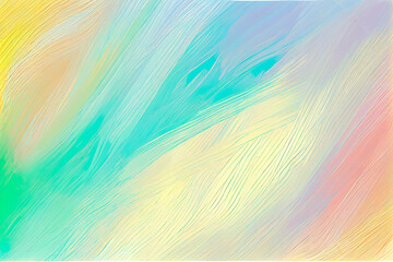 Abstract colorful pastel watercolor for background. Digital art painting. Seamless texture of the abstract background with the image of the sky with clouds of pastel color