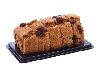 Tasty chocolate cake isolated  transparent png