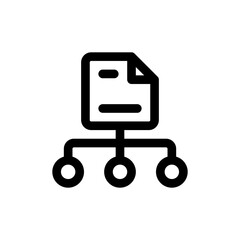 diagram line icon