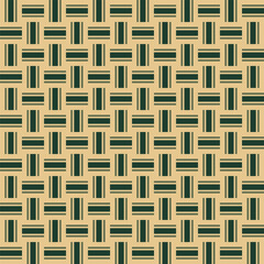 Abstract Linen Stripes Vector Geometric Seamless Pattern Minimal Knitted Look Trendy Fashion Colors Perfect for Allover Fabric Print or Wrapping Paper