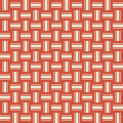 Abstract Linen Stripes Vector Geometric Seamless Pattern Minimal Knitted Look Trendy Fashion Colors Perfect for Allover Fabric Print or Wrapping Paper