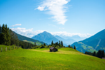 Fototapeta na wymiar Österreich Alpen Sommer Landschaft