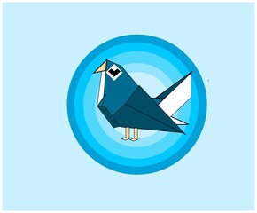 Origami birds