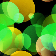 gradient circles background