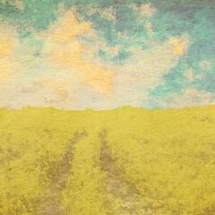 retro watercolor background