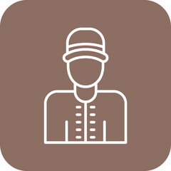 Delivery Man Icon