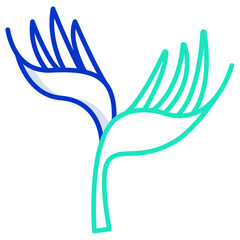 Naklejka premium flower icon