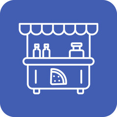 Pizza Stall Icon