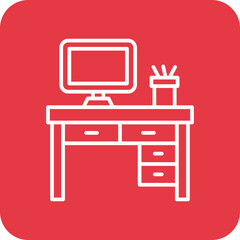 Desktop Table Icon