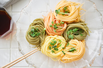 カラフル素麺