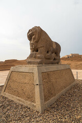 Babylon, Iraq – November 2022:: Babylon Lion