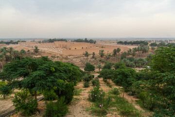 Obraz premium Restored ruins of ancient Babylon, Iraq