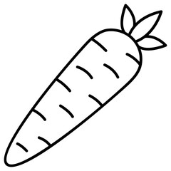 carrot healthy vegetable illustration