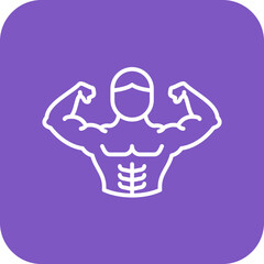Strong Man Icon