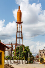 Former brewery of Bacardi in Santiago de Cuba, Cuba, Caribbean