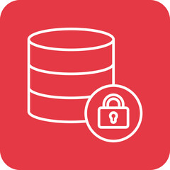 Database Lock Icon