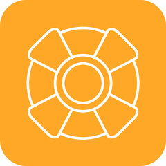 Rescue Swimming Icon