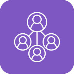 Delegation Of Work Icon