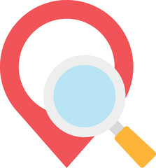 search magnify location