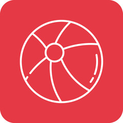 Beach Ball Icon