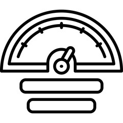 Pressure Gauge Icon