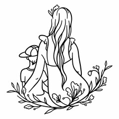 Mom and me. Mothers day. Mama mini. Motherhood. Mother and son.