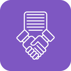 Fototapeta premium Employee Engagement Icon