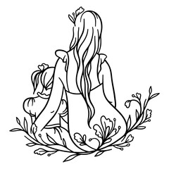 Mom and me. Mothers day. Mama mini. Motherhood. Mother and daughter.