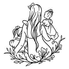 Mom and me. Mothers day. Mama mini. Motherhood. Mother and daughters.