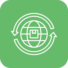 Worldwide Shipping Icon