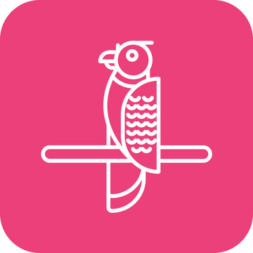 recommend clip art: Macaw Parrot Icon
