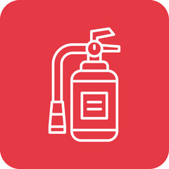 Obraz premium Fire Extinguisher Icon