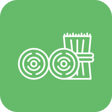 recommend clip art: Hay Bale Icon