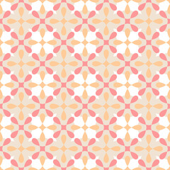 Tile pastel pink vector pattern or website background