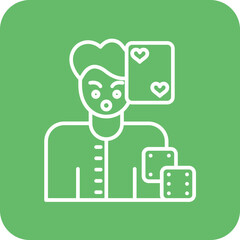 Gambling Addiction Icon