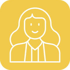 Lawyer Female Icon