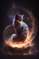 Fairy Cat, Cat, Generative AI