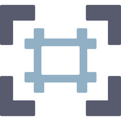 Fototapeta premium Grid Icon