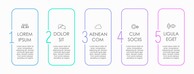 Infographic design template with place for your data. Vector illustration.