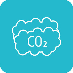 Carbon dioxide Icon